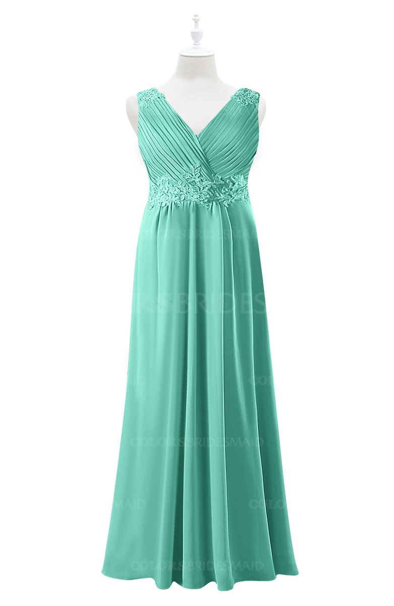 mint green plus size bridesmaid dresses