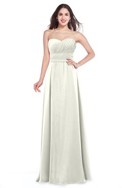ColsBM Jadyn Ivory Bridesmaid Dresses Zip up Classic Strapless Pleated A-line Floor Length