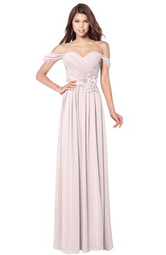 ColsBM Kaolin Angel Wing Bridesmaid Dresses A-line Floor Length Zip up Short Sleeve Appliques Gorgeous