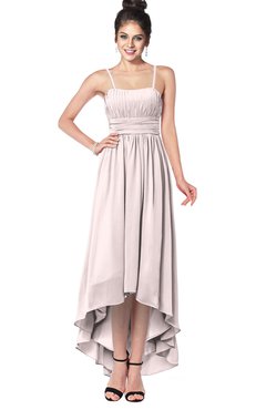 ColsBM Kinsley Angel Wing Bridesmaid Dresses Half Backless Hi-Lo A-line Mature Sleeveless Spaghetti
