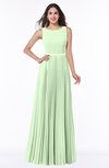 ColsBM Nicole Seacrest Elegant A-line Sleeveless Chiffon Floor Length Pleated Plus Size Bridesmaid Dresses
