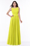 ColsBM Nicole Sulphur Spring Elegant A-line Sleeveless Chiffon Floor Length Pleated Plus Size Bridesmaid Dresses