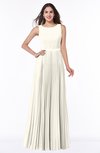ColsBM Nicole Whisper White Elegant A-line Sleeveless Chiffon Floor Length Pleated Plus Size Bridesmaid Dresses