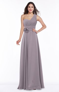 ColsBM Raquel Sea Fog Elegant A-line Asymmetric Neckline Sleeveless Floor Length Sash Plus Size Bridesmaid Dresses