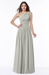 ColsBM Nova Platinum Modern A-line Asymmetric Neckline Sleeveless Half Backless Chiffon Plus Size Bridesmaid Dresses
