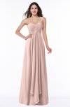 ColsBM Sophie Dusty Rose Elegant A-line Asymmetric Neckline Chiffon Floor Length Ruching Plus Size Bridesmaid Dresses