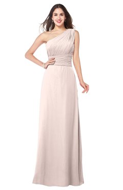ColsBM Aislinn Silver Peony Modest A-line Sleeveless Half Backless Floor Length Ribbon Plus Size Bridesmaid Dresses