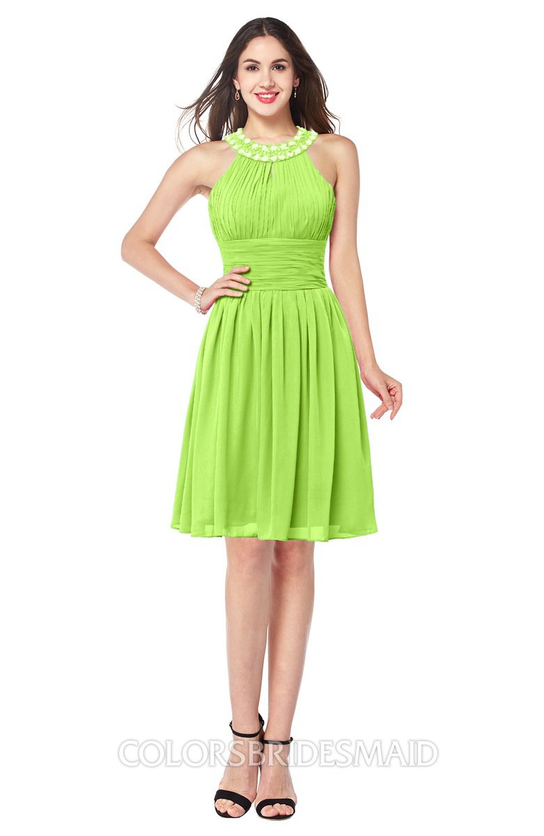 ColsBM Ariana Bright Green Bridesmaid Dresses - ColorsBridesmaid