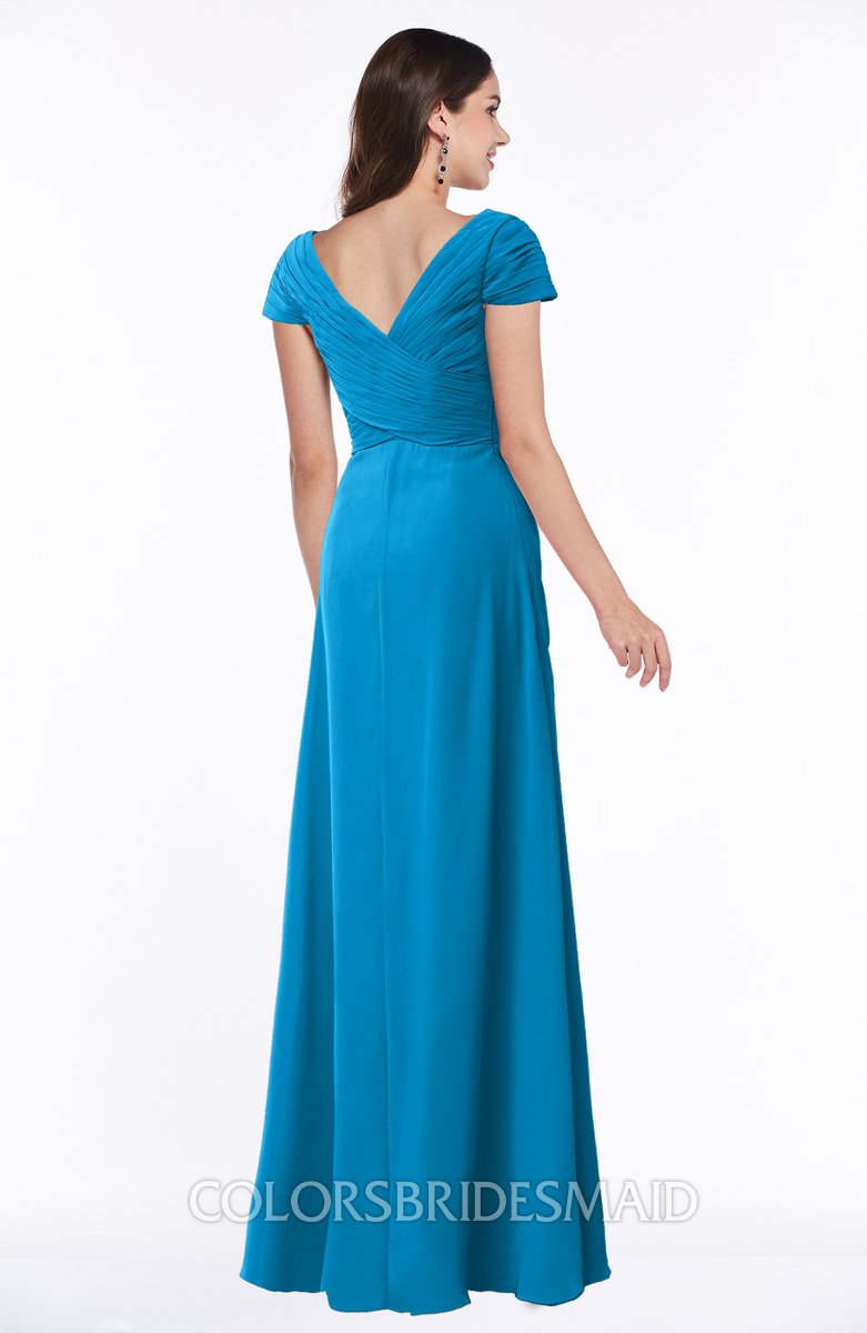 ColsBM Evie Cornflower Blue Bridesmaid Dresses - ColorsBridesmaid