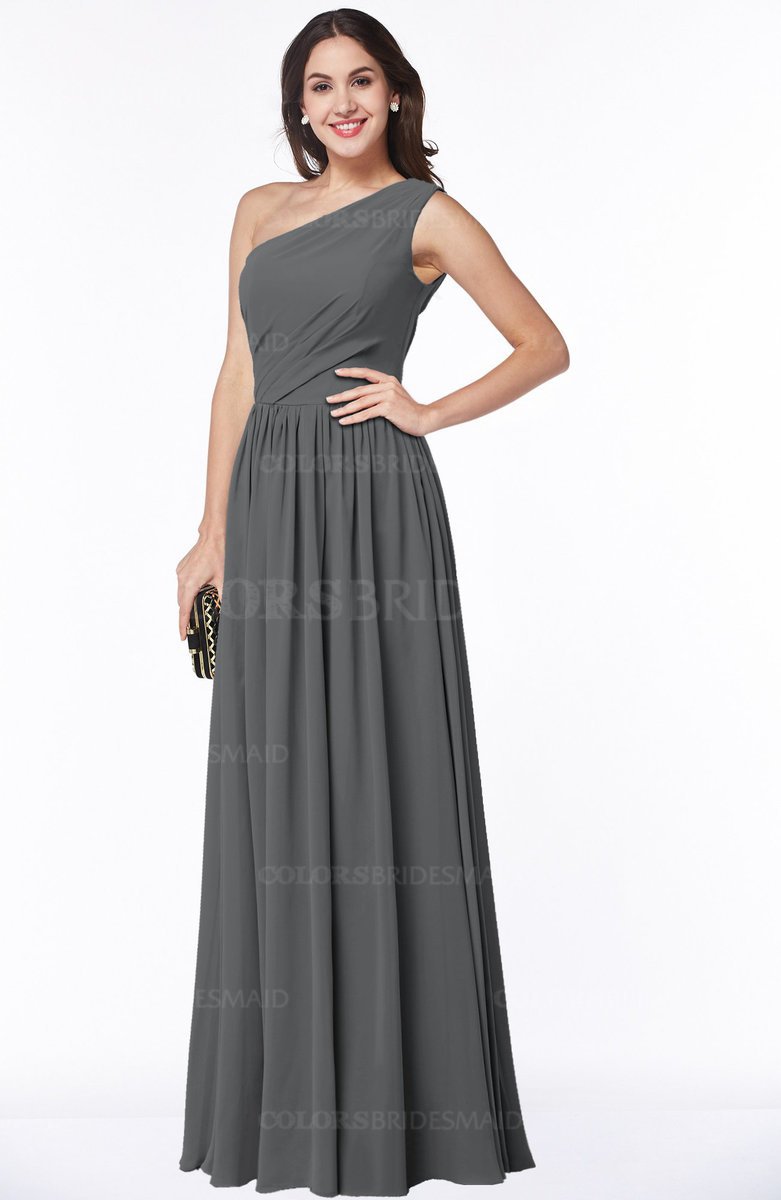 ColsBM Felicity Grey Bridesmaid Dresses - ColorsBridesmaid