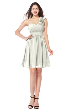 ColsBM Bianca Cream Elegant Sweetheart Sleeveless Zipper Mini Flower Plus Size Bridesmaid Dresses