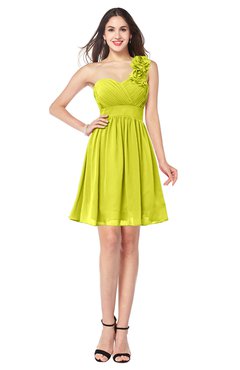 ColsBM Bianca Sulphur Spring Elegant Sweetheart Sleeveless Zipper Mini Flower Plus Size Bridesmaid Dresses