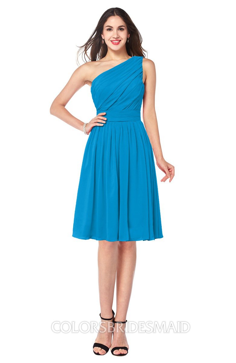 ColsBM Lorelei Cornflower Blue Bridesmaid Dresses ColorsBridesmaid