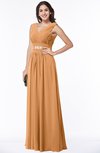 ColsBM Melina Pheasant Mature A-line Zipper Chiffon Paillette Plus Size Bridesmaid Dresses