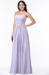 ColsBM Janelle Light Purple Modern Zip up Chiffon Floor Length Pleated Plus Size Bridesmaid Dresses