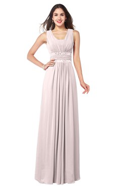 ColsBM Kelly Angel Wing Glamorous A-line Zip up Chiffon Sash Plus Size Bridesmaid Dresses