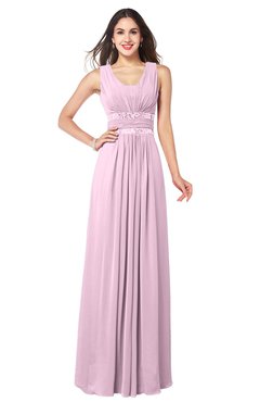 ColsBM Kelly Fairy Tale Glamorous A-line Zip up Chiffon Sash Plus Size Bridesmaid Dresses