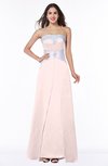ColsBM Amalia Rosewater Pink Modern A-line Strapless Zipper Floor Length Sash Plus Size Bridesmaid Dresses