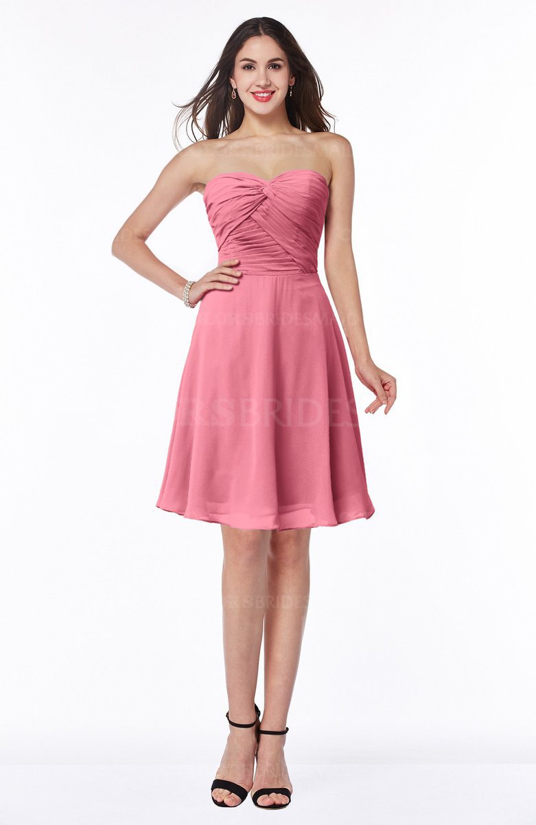 ColsBM Galilea Watermelon Bridesmaid Dresses ColorsBridesmaid