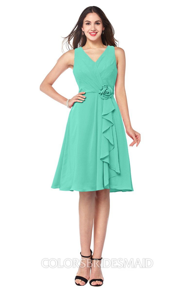 ColsBM Melissa Seafoam Green Bridesmaid Dresses - ColorsBridesmaid