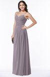 ColsBM Kaitlyn Sea Fog Cinderella A-line Sleeveless Chiffon Floor Length Ruching Plus Size Bridesmaid Dresses