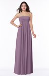 ColsBM Blythe Mauve Romantic Empire Sleeveless Backless Floor Length Plus Size Bridesmaid Dresses