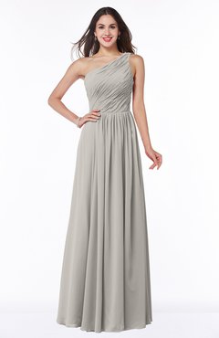 ColsBM Nancy Ashes Of Roses Sexy A-line Sleeveless Zip up Chiffon Ruching Plus Size Bridesmaid Dresses