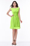 ColsBM Kaylie Bright Green Gorgeous A-line Bateau Sleeveless Backless Plus Size Bridesmaid Dresses