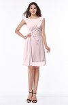 ColsBM Kaylie Petal Pink Gorgeous A-line Bateau Sleeveless Backless Plus Size Bridesmaid Dresses