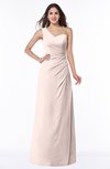 ColsBM Shayla Silver Peony Sexy A-line One Shoulder Sleeveless Chiffon Floor Length Plus Size Bridesmaid Dresses