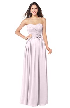 ColsBM Sunny Blush Romantic Sweetheart Sleeveless Floor Length Ruching Bridesmaid Dresses