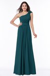 ColsBM Arabella Blue Green Glamorous A-line Backless Chiffon Floor Length Plus Size Bridesmaid Dresses