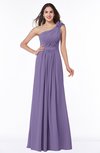ColsBM Arabella Chalk Violet Glamorous A-line Backless Chiffon Floor Length Plus Size Bridesmaid Dresses