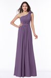 ColsBM Arabella Chinese Violet Glamorous A-line Backless Chiffon Floor Length Plus Size Bridesmaid Dresses