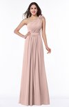 ColsBM Arabella Dusty Rose Glamorous A-line Backless Chiffon Floor Length Plus Size Bridesmaid Dresses