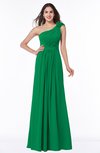 ColsBM Arabella Jelly Bean Glamorous A-line Backless Chiffon Floor Length Plus Size Bridesmaid Dresses