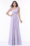 ColsBM Arabella Light Purple Glamorous A-line Backless Chiffon Floor Length Plus Size Bridesmaid Dresses