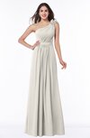 ColsBM Arabella Off White Glamorous A-line Backless Chiffon Floor Length Plus Size Bridesmaid Dresses
