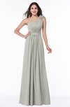 ColsBM Arabella Platinum Glamorous A-line Backless Chiffon Floor Length Plus Size Bridesmaid Dresses