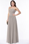 ColsBM Maia Fawn Classic Strapless Sleeveless Chiffon Floor Length Ribbon Plus Size Bridesmaid Dresses