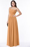 ColsBM Maia Pheasant Classic Strapless Sleeveless Chiffon Floor Length Ribbon Plus Size Bridesmaid Dresses