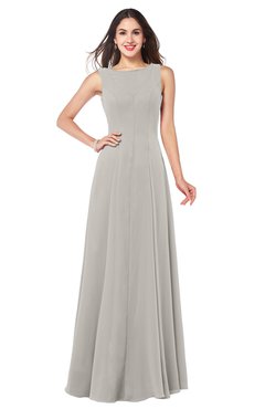 ColsBM Hazel Ashes Of Roses Modern A-line Sleeveless Zip up Floor Length Pleated Plus Size Bridesmaid Dresses