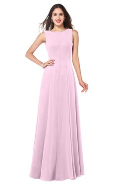 ColsBM Hazel Fairy Tale Modern A-line Sleeveless Zip up Floor Length Pleated Plus Size Bridesmaid Dresses