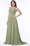 ColsBM Kiana Bog Gorgeous Zipper Chiffon Sweep Train Pleated Evening Dresses