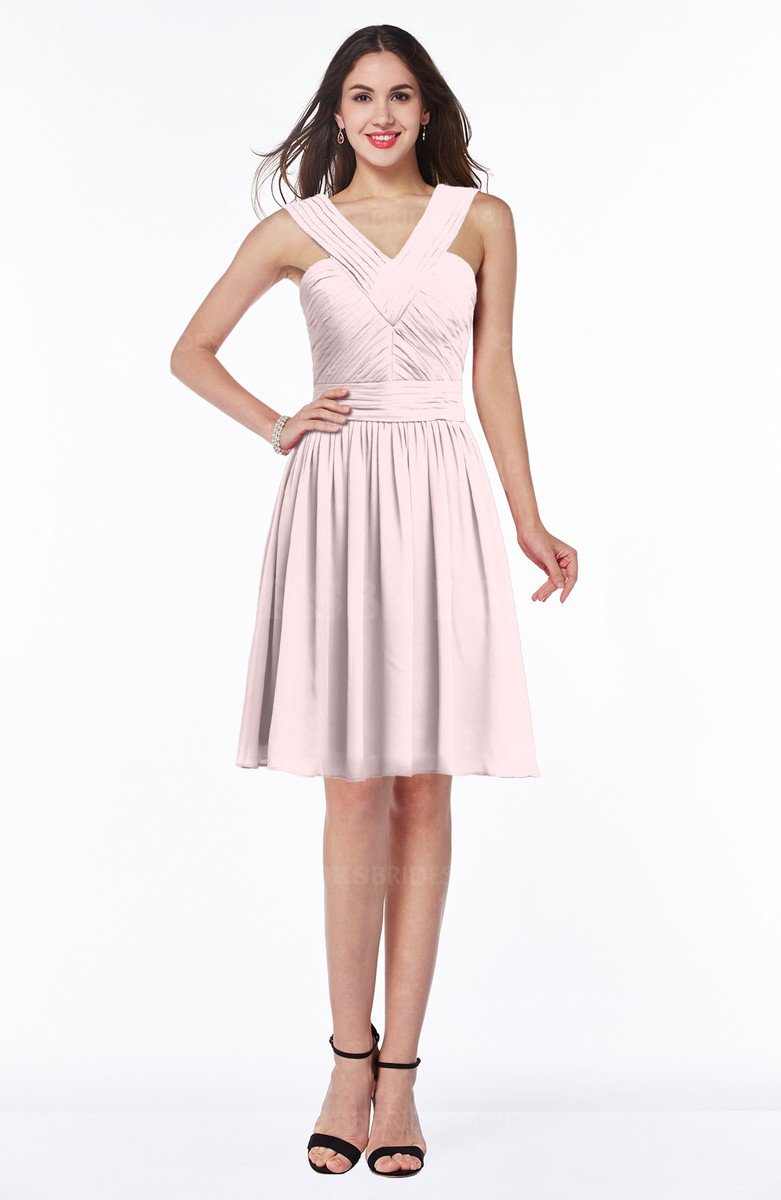 ColsBM Lauren Petal Pink Bridesmaid Dresses - ColorsBridesmaid