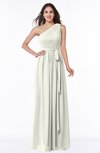 ColsBM Fiona Ivory Classic A-line Asymmetric Neckline Chiffon Floor Length Sash Plus Size Bridesmaid Dresses
