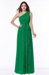 ColsBM Fiona Jelly Bean Classic A-line Asymmetric Neckline Chiffon Floor Length Sash Plus Size Bridesmaid Dresses