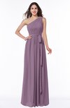 ColsBM Fiona Mauve Classic A-line Asymmetric Neckline Chiffon Floor Length Sash Plus Size Bridesmaid Dresses
