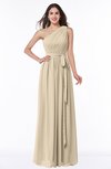 ColsBM Fiona Novelle Peach Classic A-line Asymmetric Neckline Chiffon Floor Length Sash Plus Size Bridesmaid Dresses