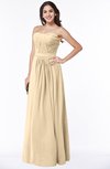 ColsBM Leslie Apricot Gelato Classic Strapless Sleeveless Zipper Floor Length Ribbon Plus Size Bridesmaid Dresses